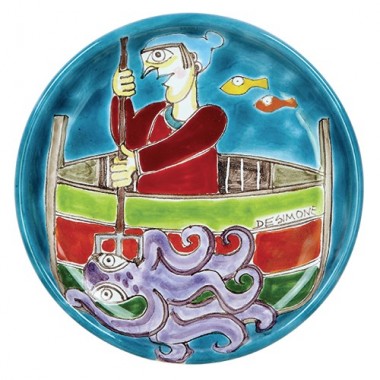 Circular Plate DS 15 cm Fisherman PT15DS-8 Circular Plate DS 15 cm Fisherman PT15DS-8